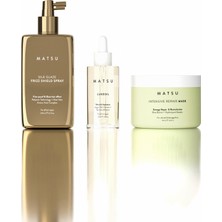 Matsu Intensive Maske 350ml + Silk Glaze + Luxeoil 50 ml 3'lü Set