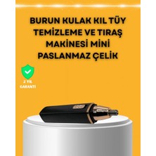 Nemere İthalat USB Şarjlı Sessiz Burun ve Kulak Kılı Temizleme Cihazı Nemere Ithalat