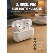 Nemere İthalat Bluetooth Kulaklık Kulak Içi Silikonlu Stereo Yüksek Ses Kaliteli Dokunmatik Nemere Ithalat