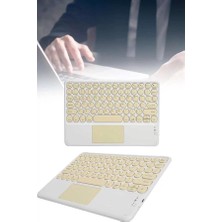 Nemere İthalat Android ve Ios Uyumlu Bluetooth Klavye Touchpad Slim Kablosuz Wifi Q Klavye Nemere Ithalat