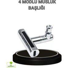 Nemere İthalat 4 Fonksiyonlu Musluk Başlığı 360 Derece Dönebilen ve Su Tasarruflu Nemere Ithalat