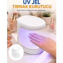 Nemere İthalat Kalıcı Oje Kurutucu Mini Uv Işınlı Taşınabilir Hızlı ve Pratik Oje Kurutucu Yeni Nesil Neme