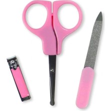 Çerçici Baby Bebek Tırnak Bakım Seti - Pembe Crc