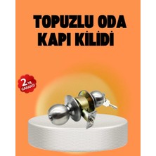 Nemere İthalat Mat Renk Topuzlu Kapı Kilidi – Giriş Tipi Nemere Ithalat