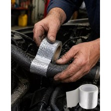 Nemere İthalat 96MM Güçlü Yapışkan Tamir Bandı 2 Metre Su Geçirmez Çift Katmanlı Bant Nemere Ithalat