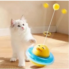 Nemere İthalat Ufo Şekilli Ördek Kedi Oyuncağı Nemere Ithalat