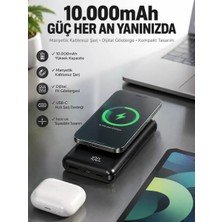 Nemere İthalat 10.000 Mah Powerbank 4 Portlu Hızlı Şarj Dijital Göstergeli Nemere Ithalat