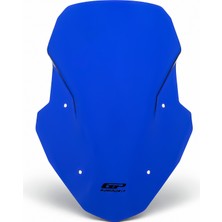Gp Kompozit Rks Reale 125 2022-2026 Uyumlu Ön Cam Mavi 50 cm