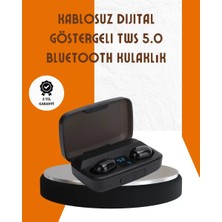 Nemere İthalat Bluetooth V5.0 Parmak Dokunmatik Kontrol Kablosuz Kulaklık Şarj Kutulu Model Nemere Ithalat