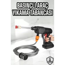 Nemere İthalat Yeni Nesil Araç Yıkama Şarjlı Tabancası Basınçlı Su Hazneli Nemere Ithalat