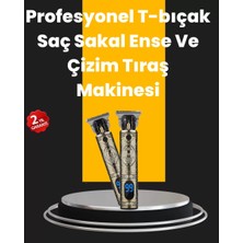 Nemere İthalat 0.1 mm Hassas Kesim Tıraş Makinesi Şarjlı Metal Gövde Nemere Ithalat