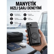 Nemere İthalat Powerbank Taşınabilir 10.000 Mah Hızlı Şarj Dijital Göstergeli Nemere Ithalat