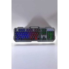Nemere İthalat Oyuncu Klavyesi Q Klavye Rgb Işıklı Mouse Hediyeli Nemere Ithalat