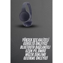 Nemere İthalat Kablosuz Bluetooth Kulaklık Kulak Üstü Ayarlanabilir Uzun Ömürlü Nemere Ithalat
