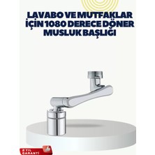 Nemere İthalat Çok Yönlü Dönebilen Musluk Başlığı 2 Fonksiyonlu Su Akışı Nemere Ithalat