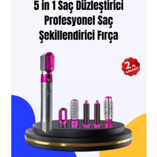 Nemere İthalat 5 Parça Saç Şekillendirme Seti Düzleştirme Dalga ve Bukle Yapma Nemere Ithalat
