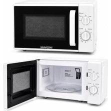 Nemere İthalat Beyaz Mikrodalga Fırın - Klasik Ön Panel - 20 Litre Kapasite Nemere Ithalat