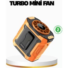 Nemere İthalat Turbo Mini Taşınabilir Fan – 100 Kademeli Dijital Hız Kontrolü ve Type-C Şarj Nemere Ithalat