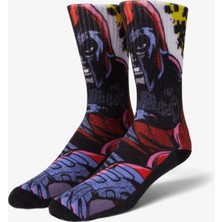 Huf Master Magnetism Crew Erkek Siyah Çorap