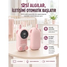 Nemere İthalat Uzun Menzilli Bebek Telsizi 1-3 Km Çekim 22 Kanal LCD Ekran Vox Şarjlı Nemere Ithalat