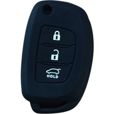 Nemere İthalat Hyundai Tucson Sonata IX35 I20 Santa Fe Elantra Reina Anahtar Uyumlu Silikon Oto Anahtar Kumanda Kab