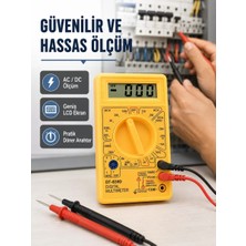 Nemere İthalat LCD Ekranlı Dijital Ölçü Aleti Ev ve Atölye Kullanımı Yeni Nesil Nemere Ithalat
