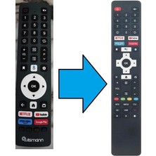 Herz Wismann Google Smart LED Tv Kumanda-Ses Özellikli