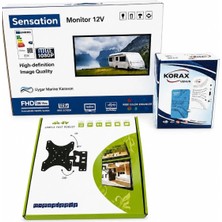 Sensation Tekne-Karavan 19 Inc Monitör 12/(Monitör- Asma Aparatı-Ip Tv)