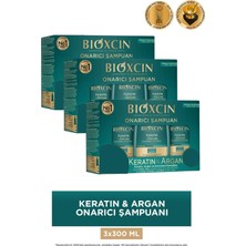 Revox Keratin & Argan Onarıcı Bakım Şampuanı 300 ml 3X300 - 3 Adet