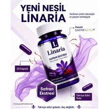 Linaria Gıda Takviyesi 30 Kapsül Safran Passiflora Melisa Valerian B6 Vitaminli Türkiye Üretimi