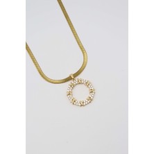 Suda İthalat Çelik Kolye ( 45+5 cm )