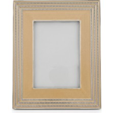 Rasha Collection Gümüş Kaplama Tasarım Turuncu Fotoğraf Çerçevesi