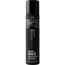 Gray Away Siyah Saçlar Için Gri-Beyaz Kapatıcı Sprey 70.8gr