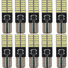Ayrex Femex 10 Adet T10 LED 24 Ledli Yassı Tip Park, Plaka, Iç Aydınlatma Beyaz