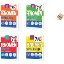 Fenomen Yayıncılık Fenomen 7. Sınıf Maarif B Serisi Matematik Fen Türkçe ve Sosyal 4lü Set Soru Bankası + Telefon Standı
