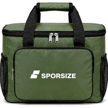 Ayrex Sporsize 40 L Termal Soğutucu Buzluk Çantası, Kamp Piknik Plaj ve Seyahat Için