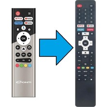 Herz Contı ile Uyumlu Google Tv Kumanda-Ses Özellikli