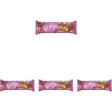 Ayrex Hünnap Granio Hurmalı Bademli 40 gr Çikolata Kaplamalı Bar 4lü Paket