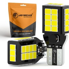 Ayrex Joyecar T15 LED Araç Geri Vites Ampulü, W16W 921, Canbus Uyumlu, Beyaz