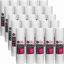 Ayrex Aqua Bella Açık Kasa Su Arıtma Cihazı 10 Inç 5 Mikron Sediment Spun Filtre (25 Adet)