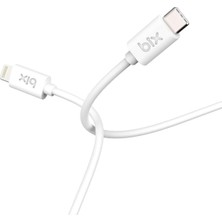 Ayrex Bix BX-IP01UC Type-C To Lightning 3A Hızlı Şarj ve Data Transfer Kablosu Beyaz 1 Metre