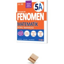 Fenomen Yayıncılık Fenomen 5. Sınıf Maarif 5A Matematik Soru Bankası + Telefon Standı