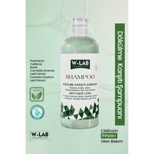 W-LAB Cosmetics Dökülme Karşıtı Şampuan 400 ml Tüm Saçlar İçin Nemlendirici Etki Sağlar