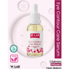 W-LAB Cosmetics Göz Çevresi Serumu Cilt Nemlendirici Etki 30 ml Aydınlık Görünüm İçin