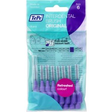 Ayrex Tepe Interdental Fırça 1,1 mm Boyut 6 Orijinal – 8 Adet