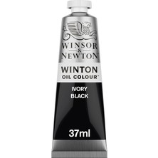 Ayrex Winsor&newton Winton Yağlı Boya, 37ML, Ivory Black 331 (24)