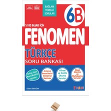 Fenomen Yayıncılık Fenomen 6. Sınıf Maarif 6b Türkçe Soru Bankası + Telefon Standı