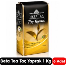 Beta Tea Taç Yaprak Siyah Çay 6x1 kg