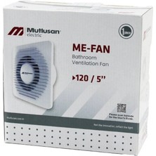Marsilyan™- MUTLUSAN-001 211 000 120 00 00 Me-Fan 120/5&AMP;QUOT; Banyo Tuvalet Havalandırma Aspiratörü 15W 1900RPM 120M3/H BX40