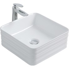 Paluci Arte White Kare Lavabo